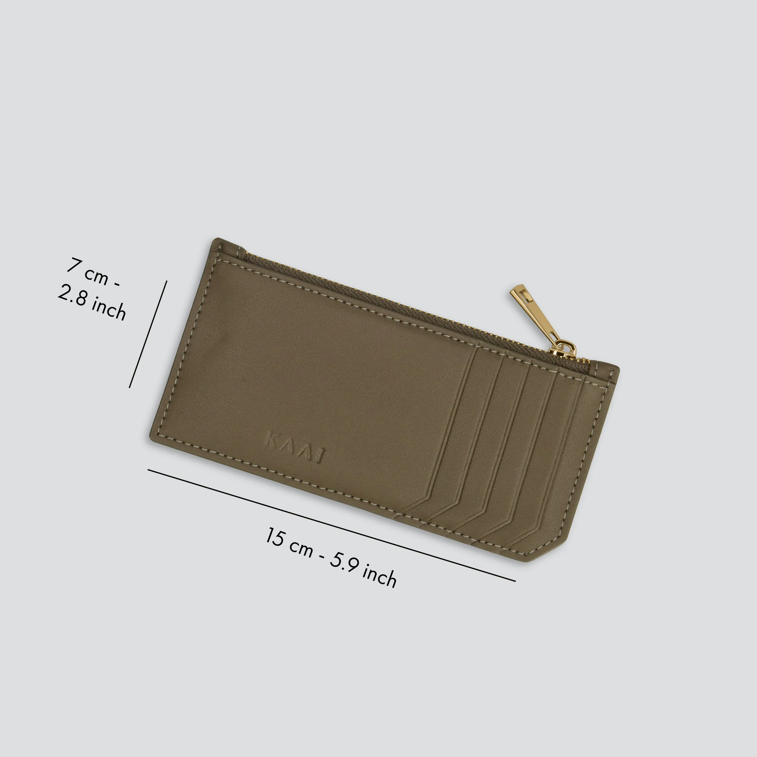 Cardholder - dark khaki - Image 2