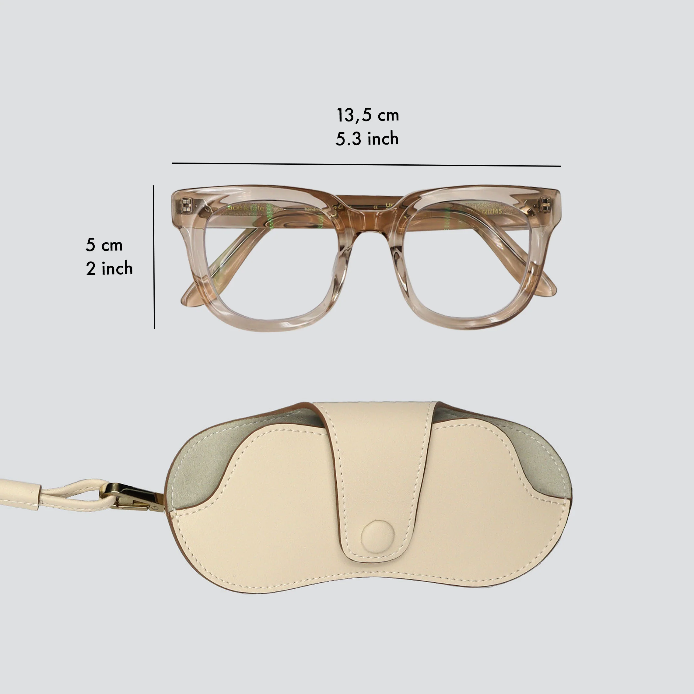 Glasses Case - bleached sand - Image 3