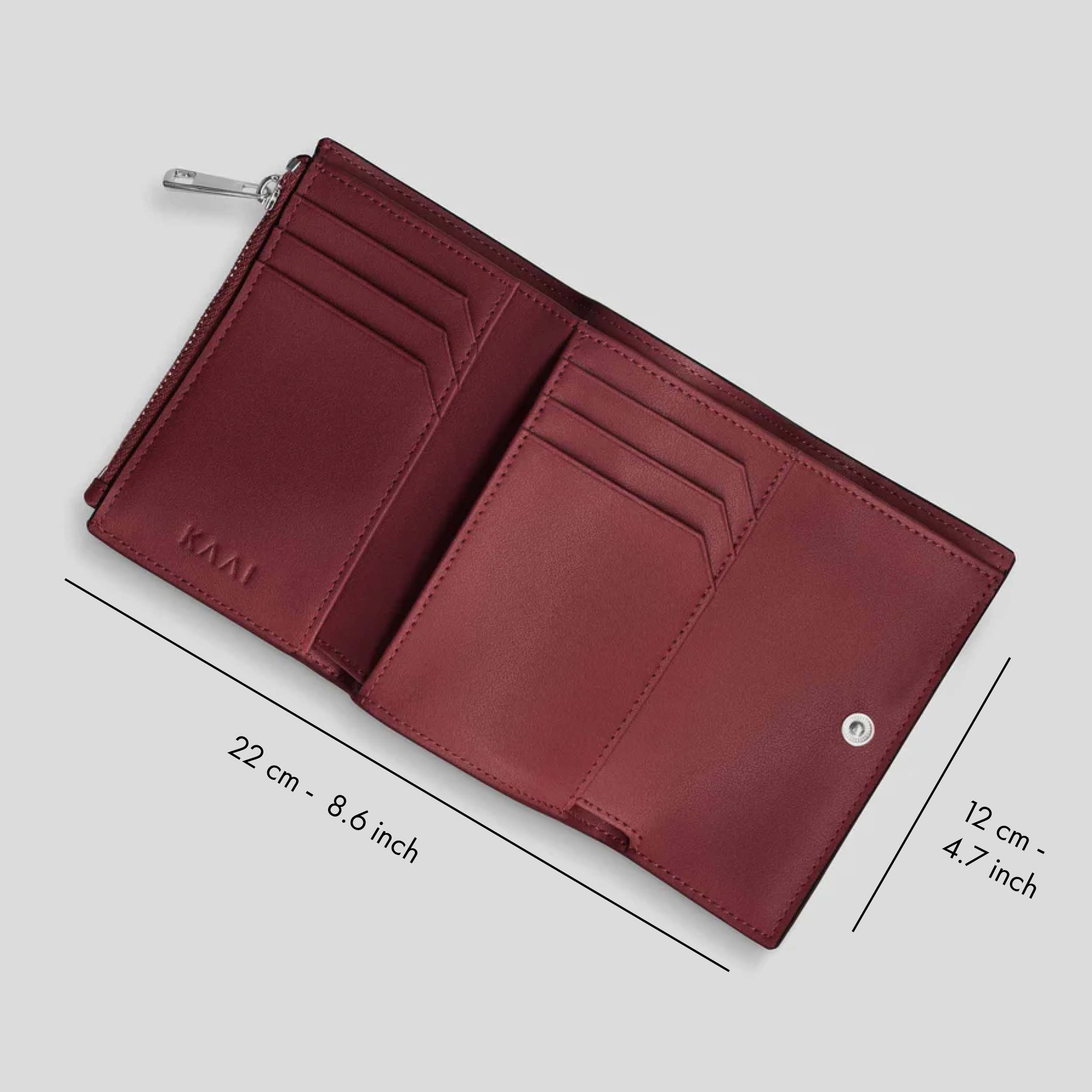 Helix wallet - aubergine - Image 3