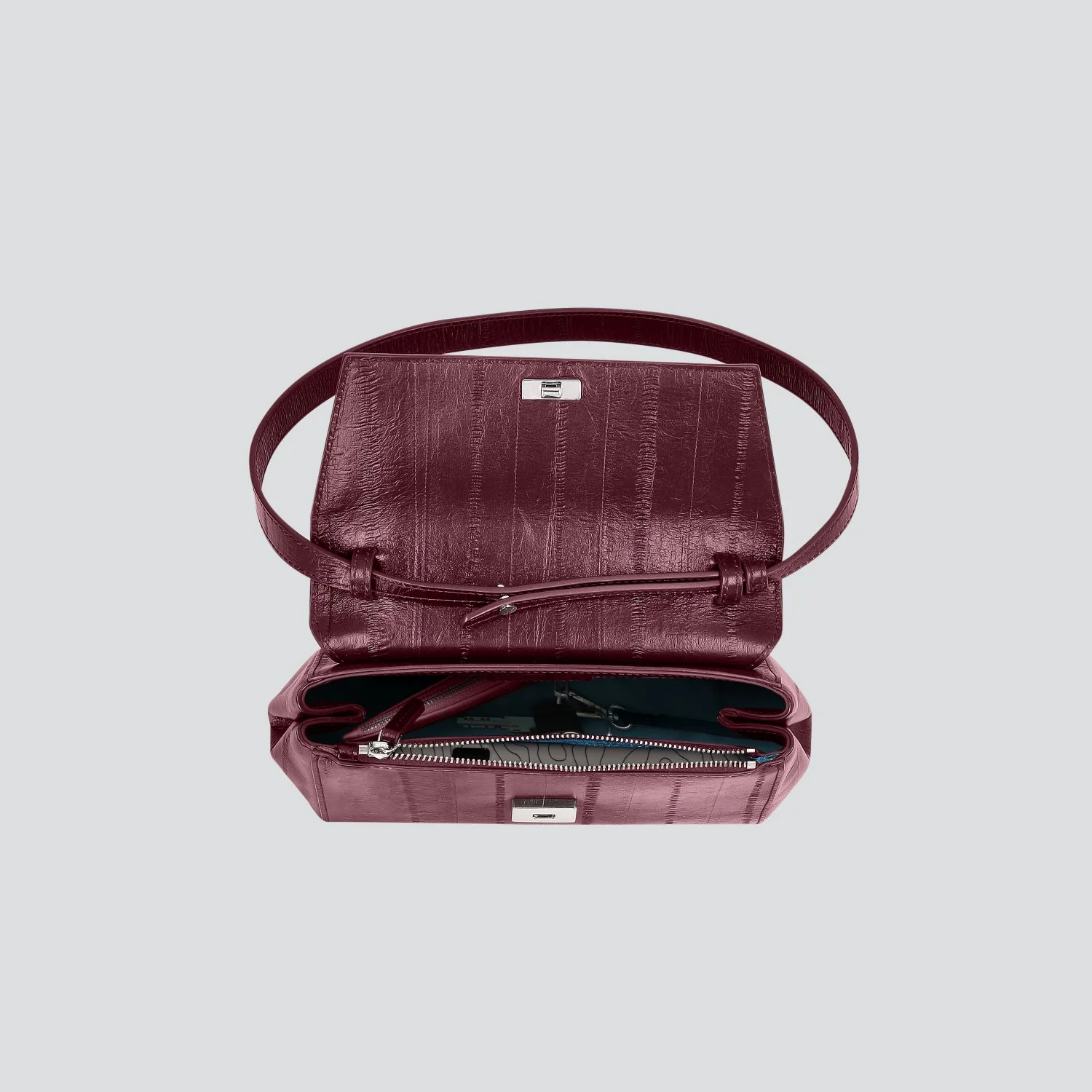 Ikon Clutch - eel aubergine - Image 2