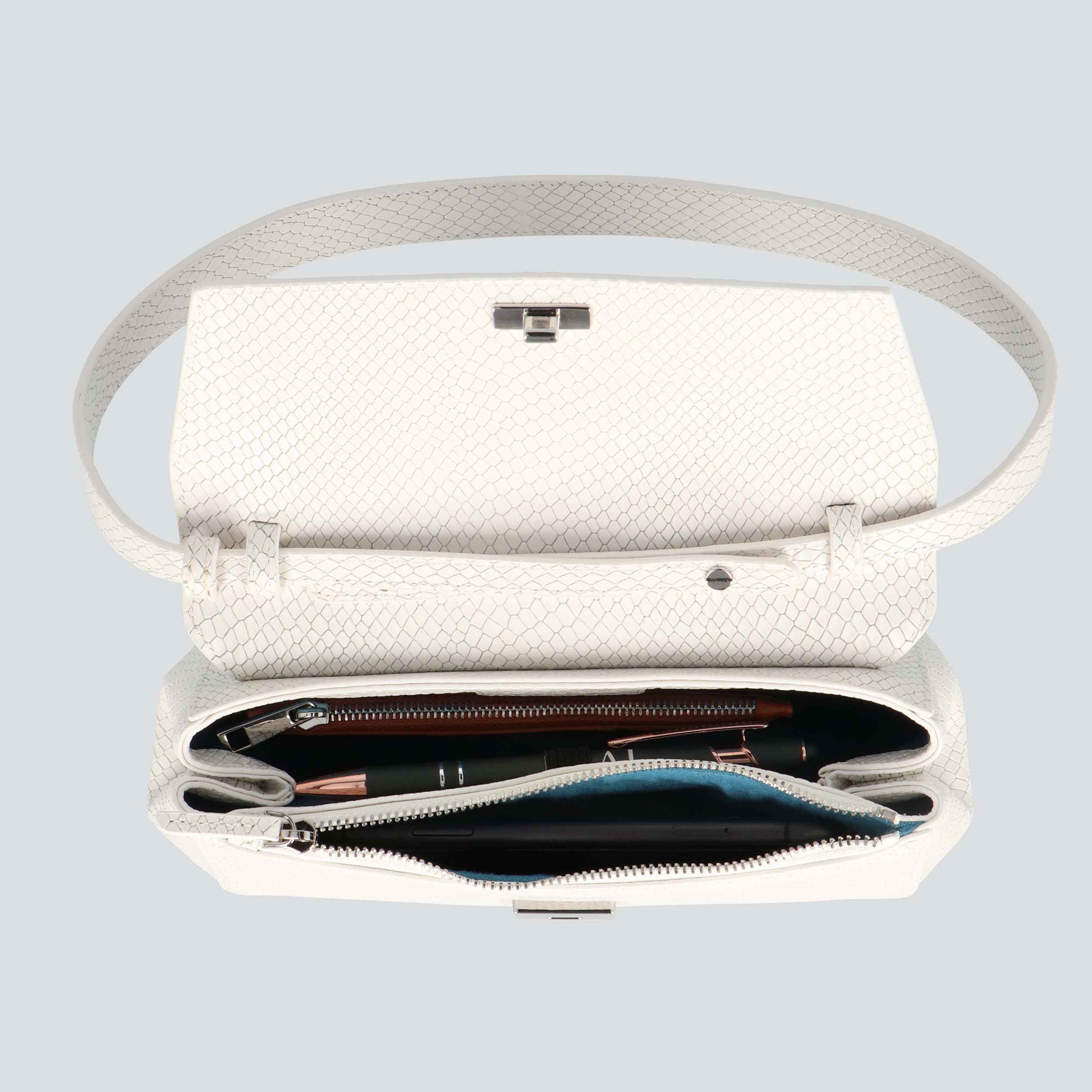 Ikon Clutch - lizard ice white - Image 4