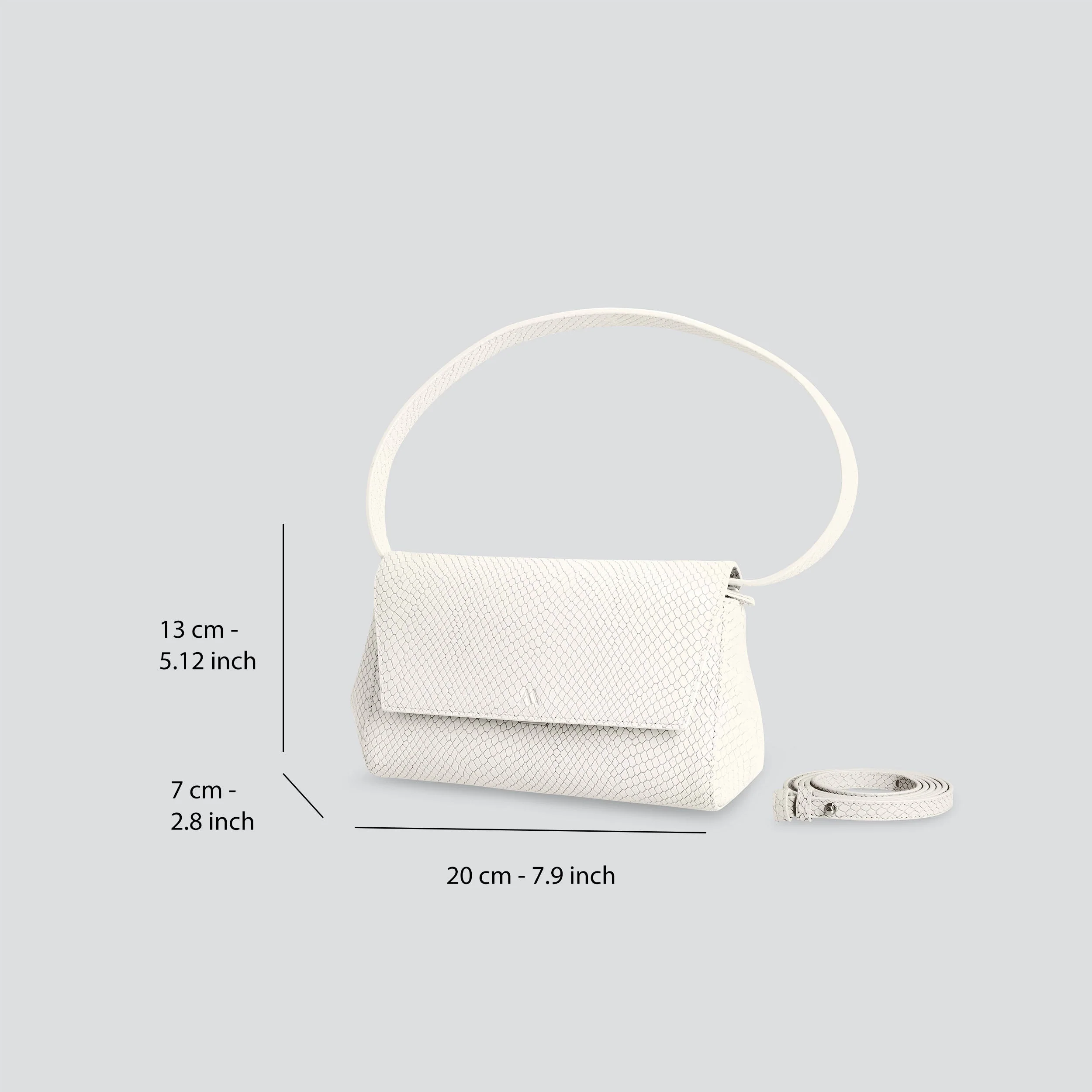 Ikon Clutch - lizard ice white - Image 5