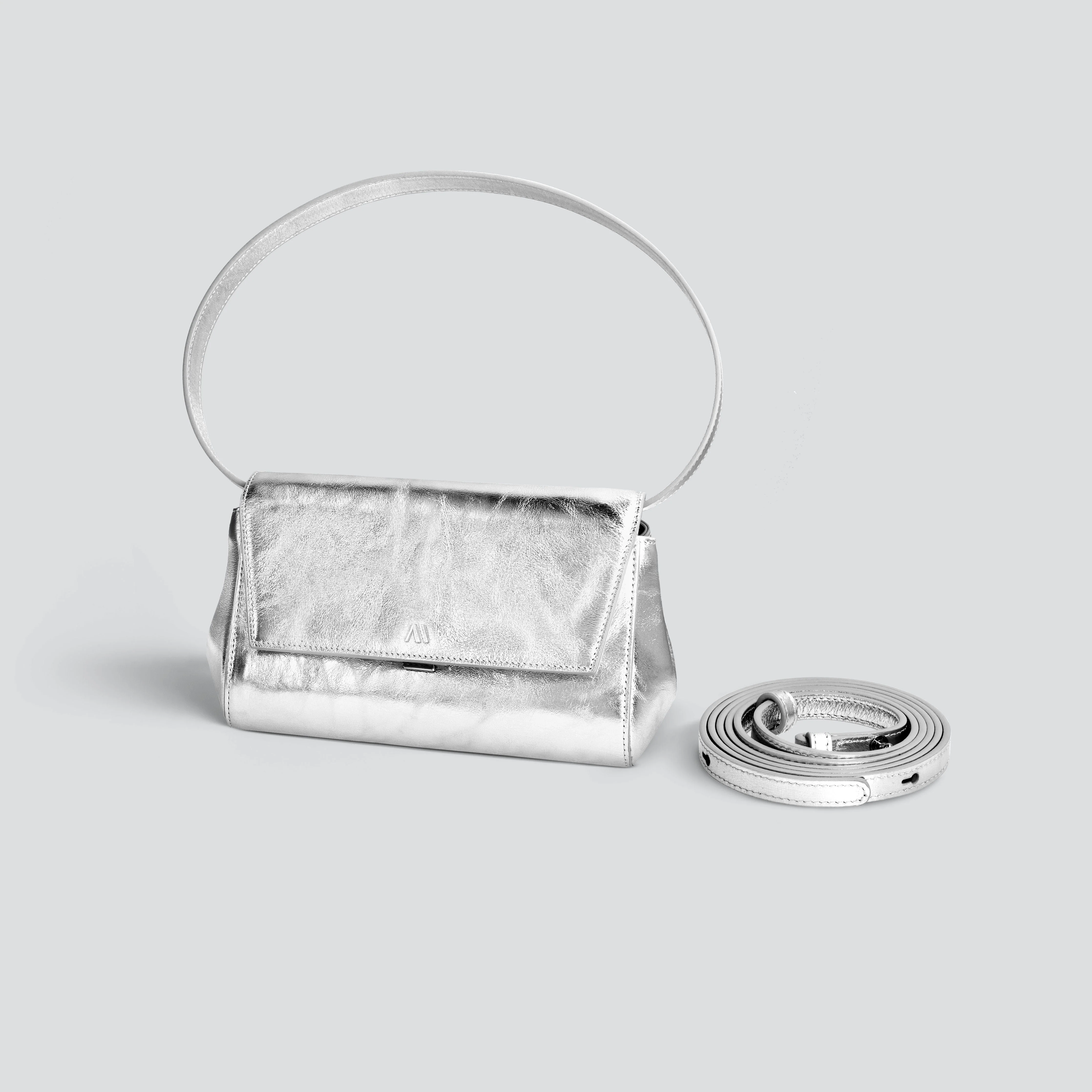 Ikon clutch - silver