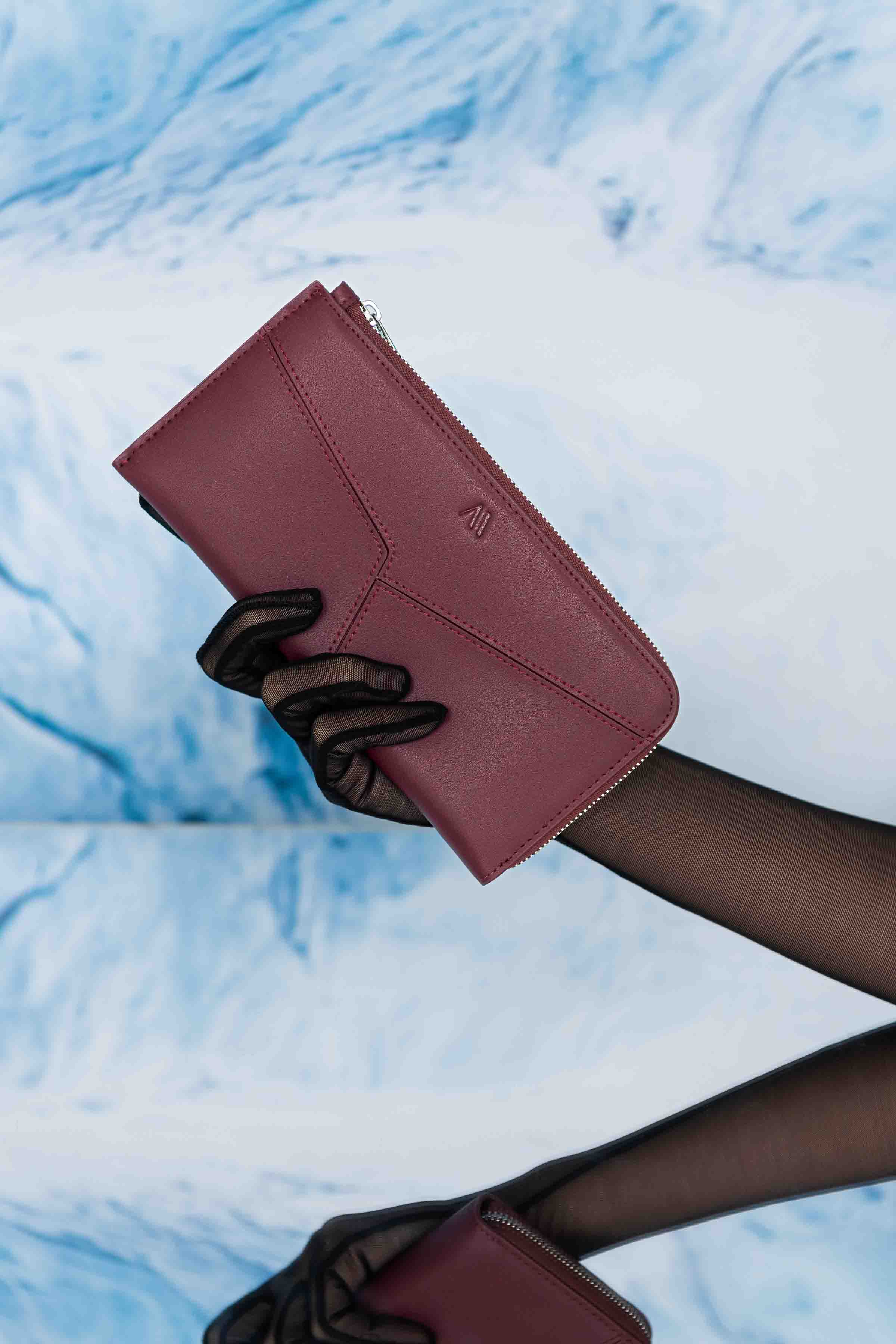 Large Wallet - merlot - Image 2