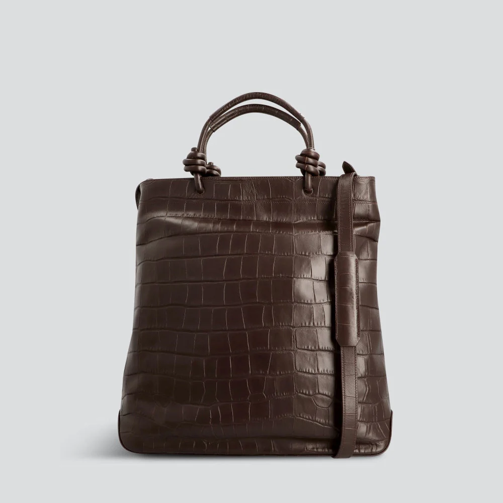Loop - soft croco espresso