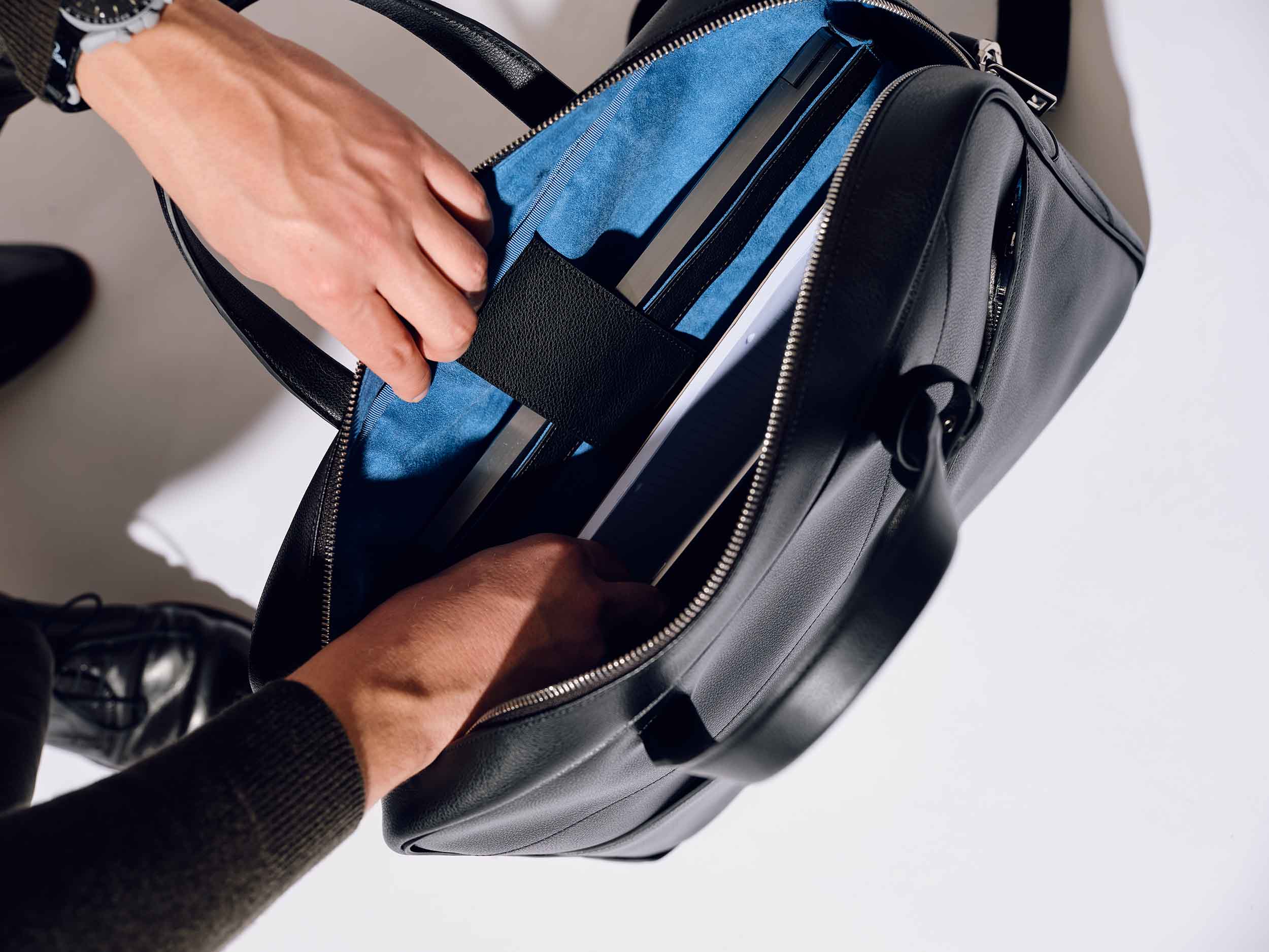 Men's Bowler - grain black - travel edition - Image 9