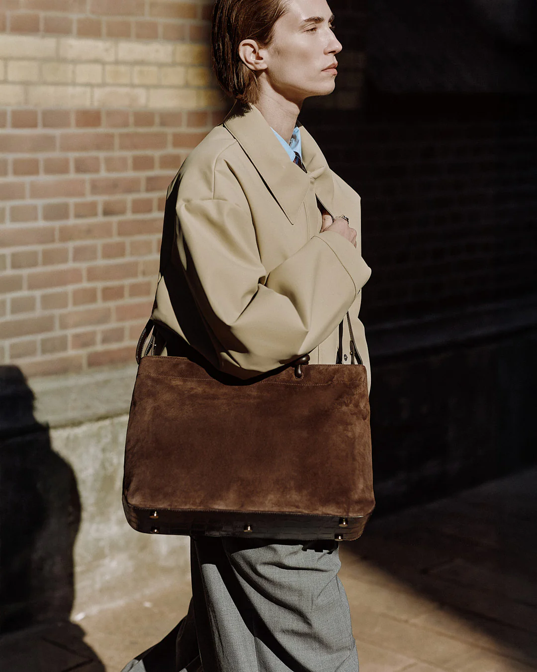 Midi Loop - suede espresso - Image 5