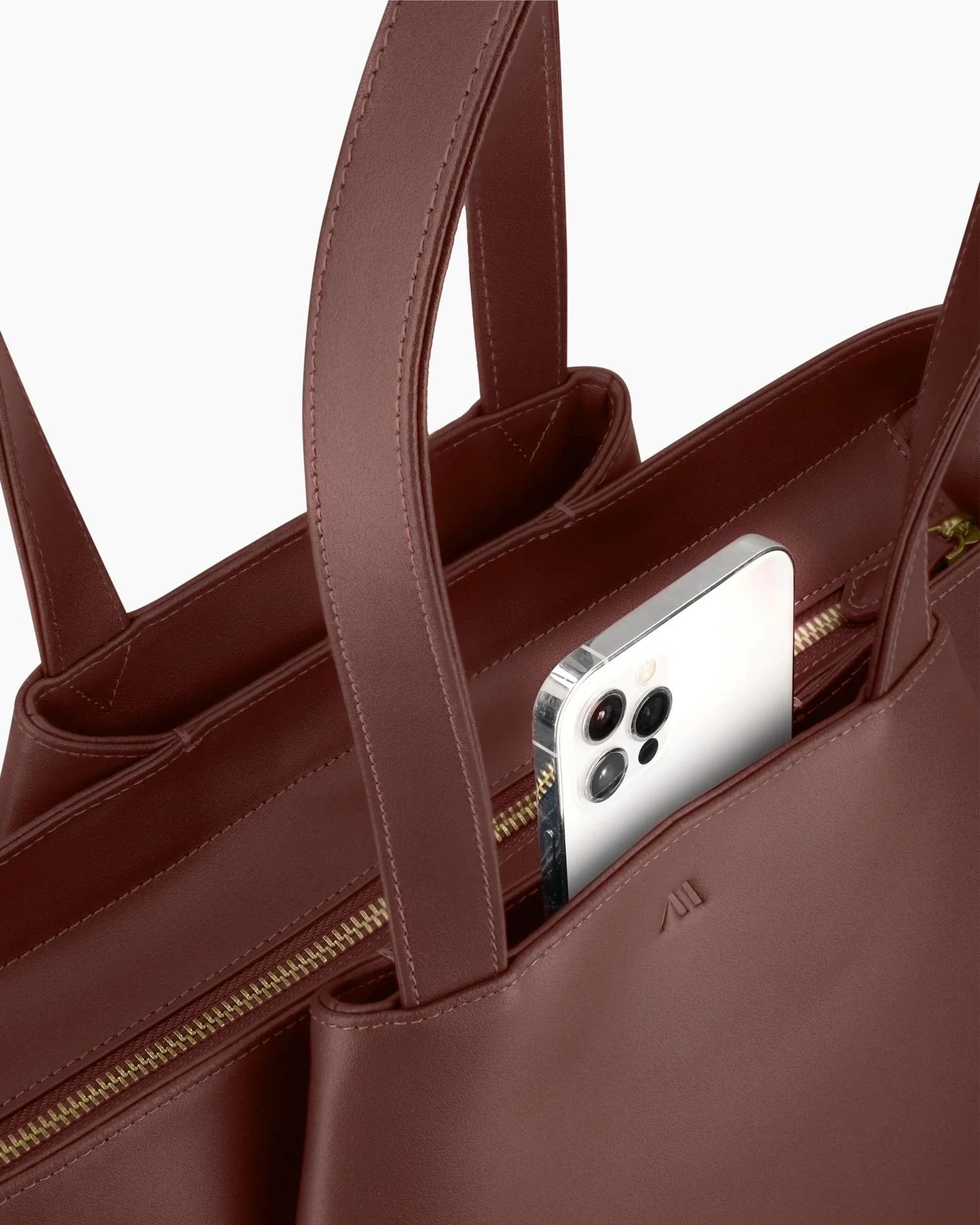 Midi Pyramid - chestnut brown - Image 5