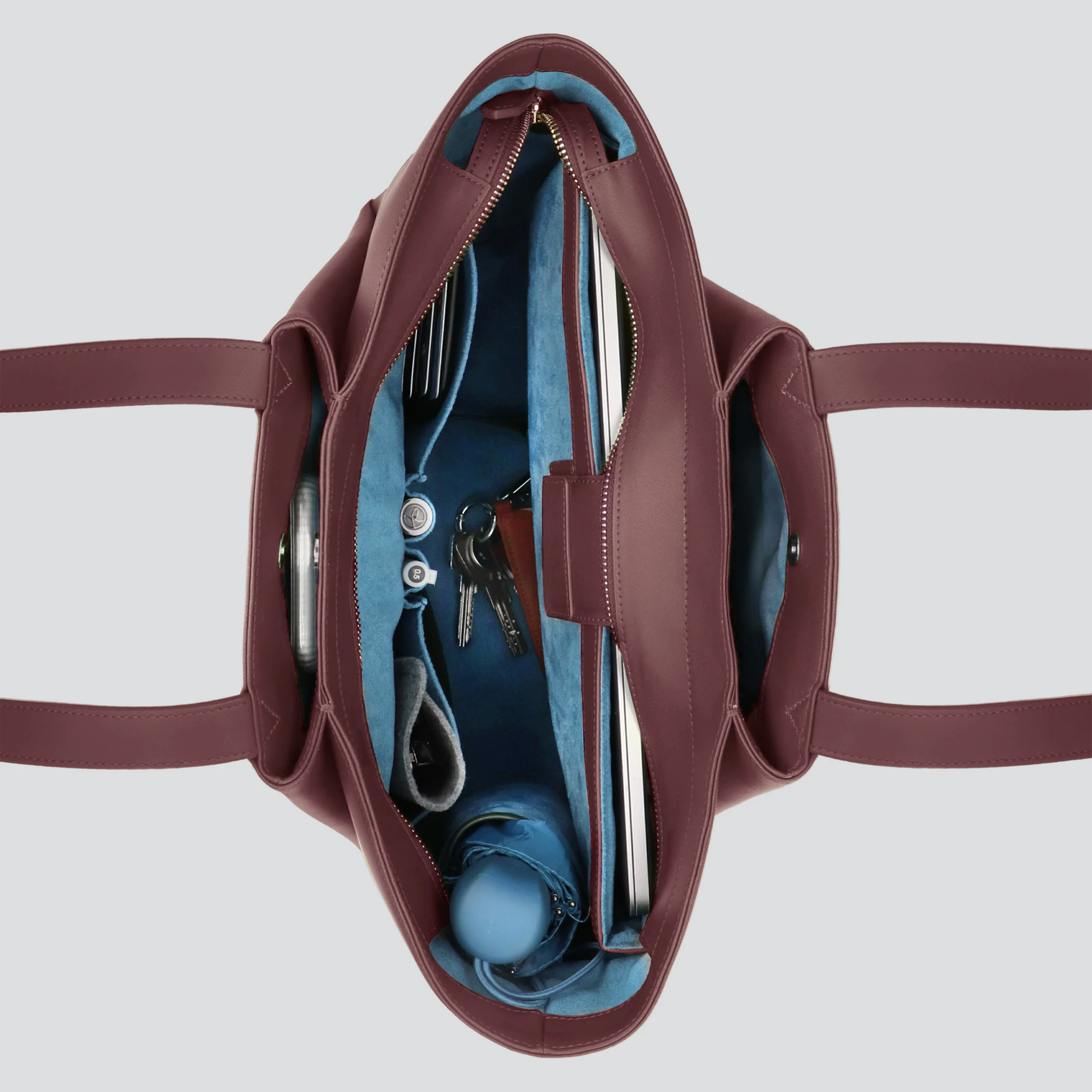 Midi Pyramid - dark burgundy - Image 2