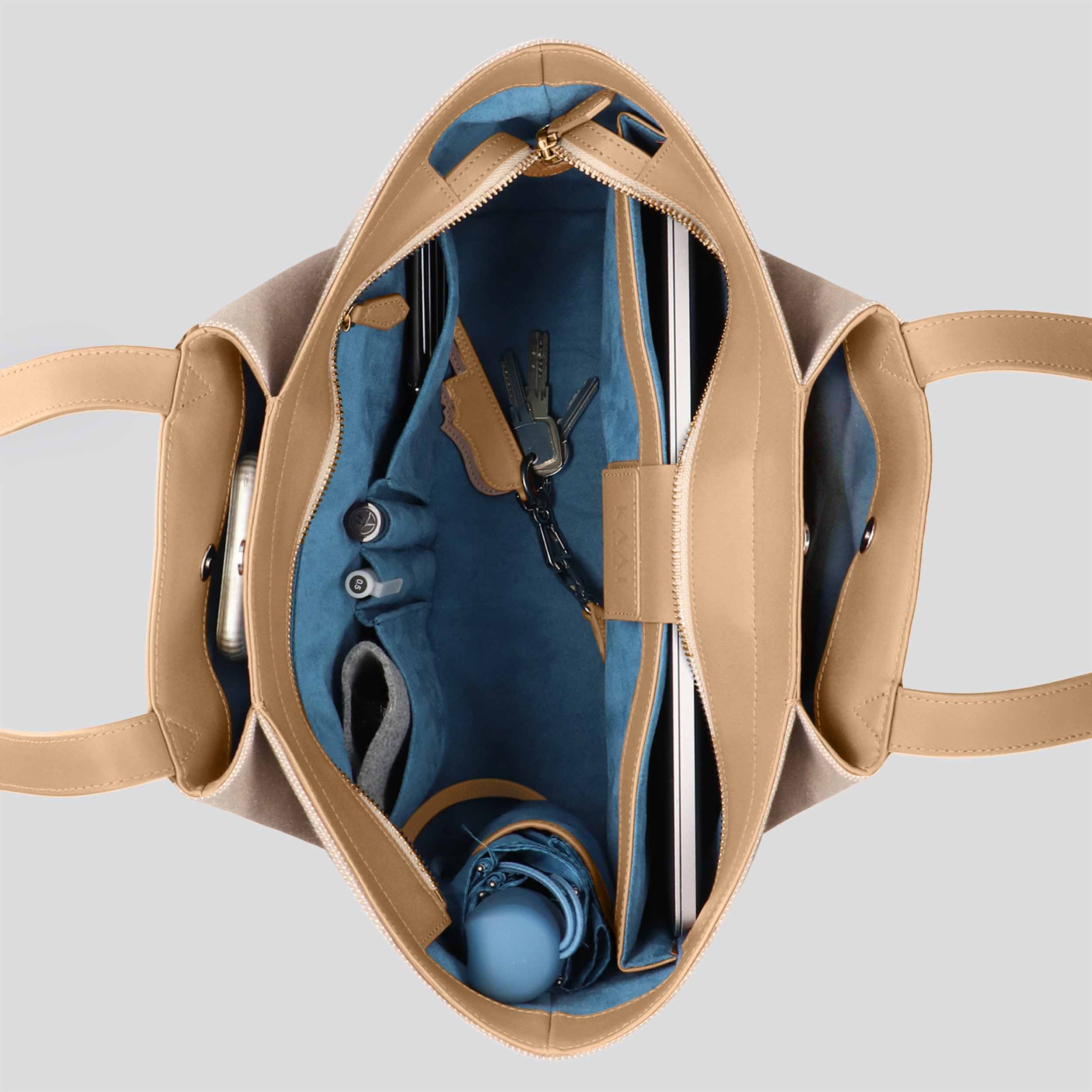 Midi Pyramid - eco canvas camel - Image 2