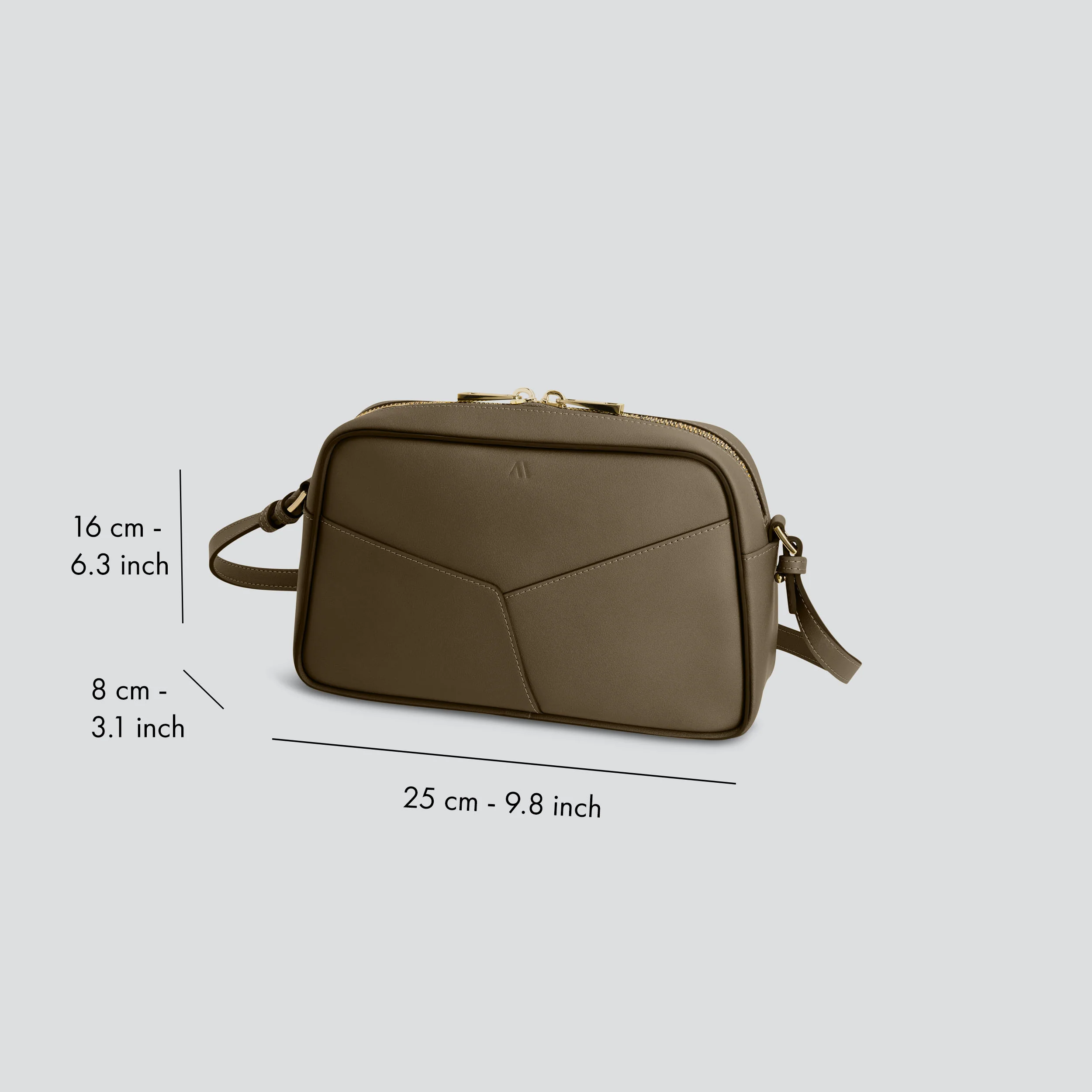 Mini Bowler - dark khaki - Image 4