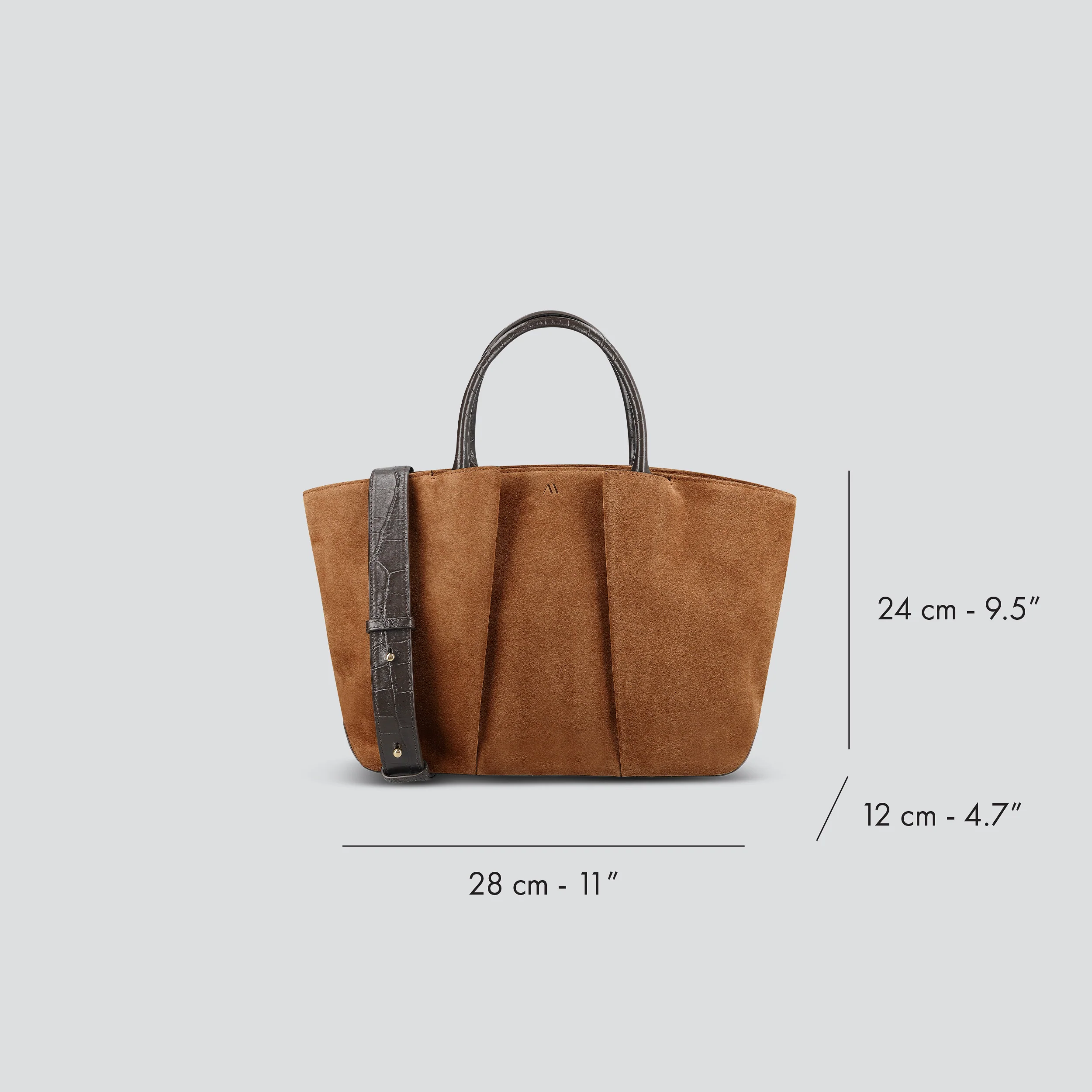 Mini Horizon - suede cognac - Image 6