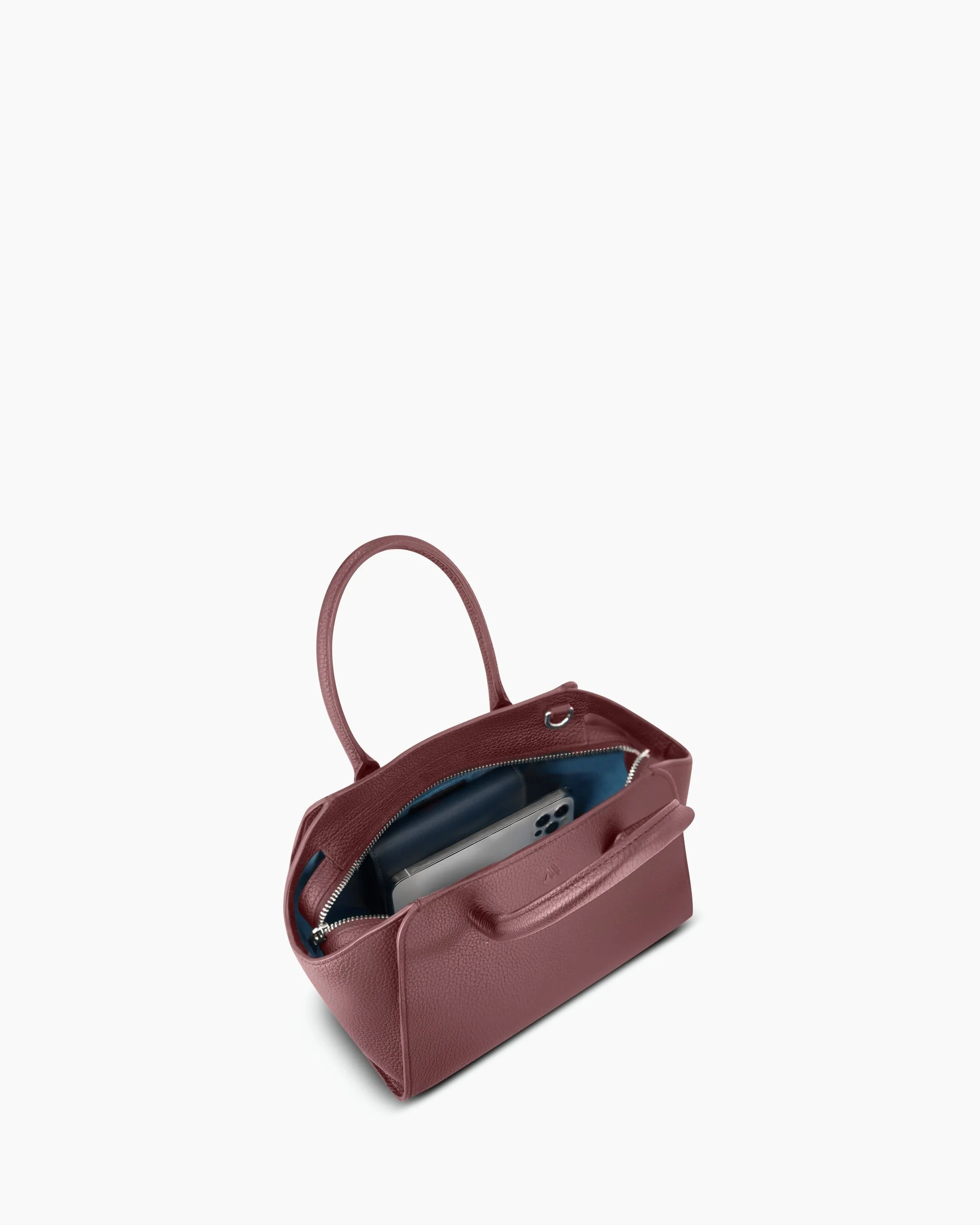 Mini Voyager - grain dark burgundy - Image 5