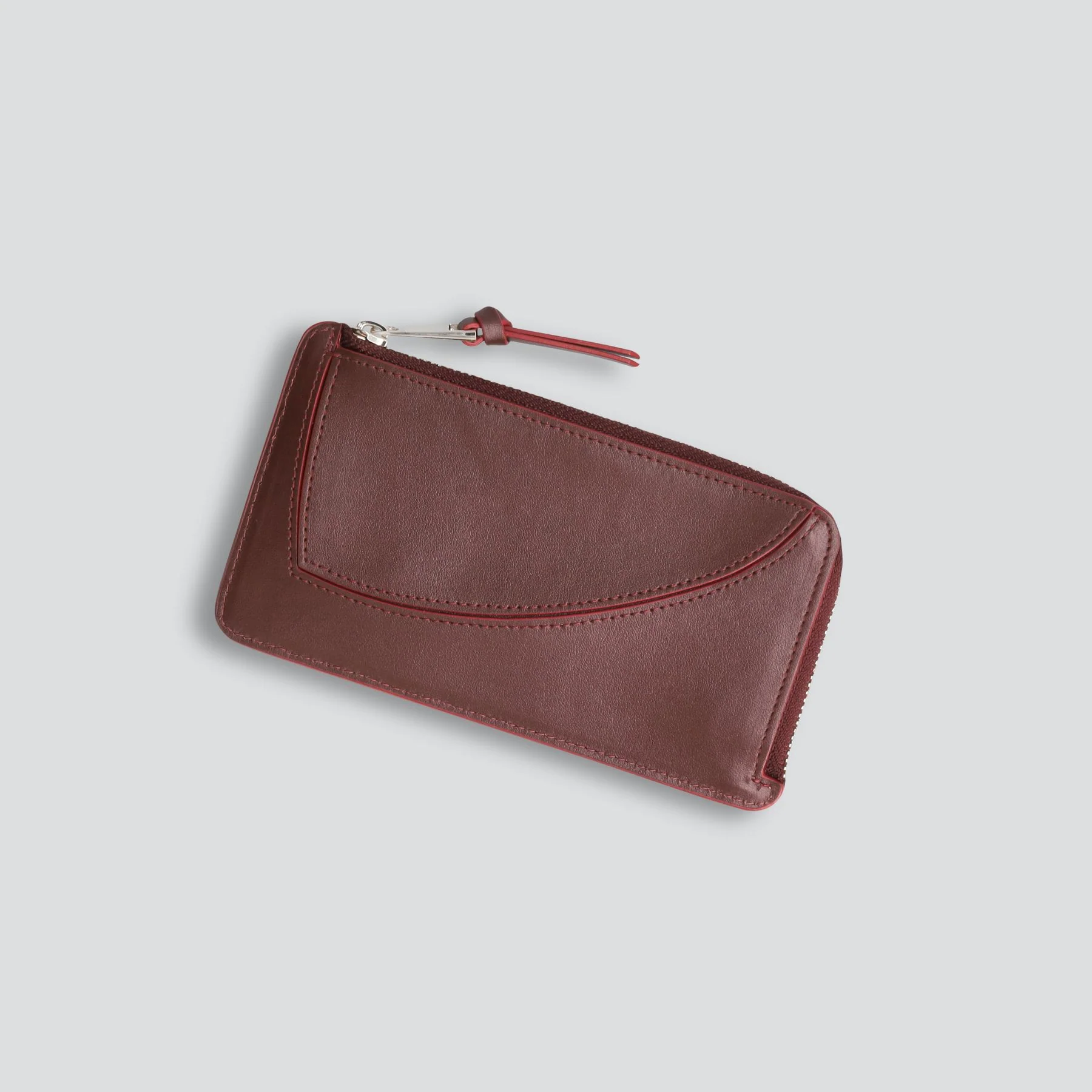 Rebel Cardholder - soft touch garnet brown - Image 2