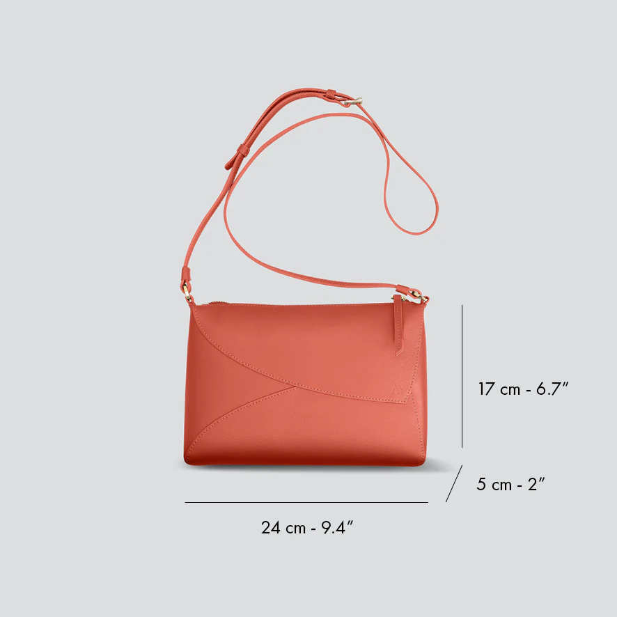 Rebel Clutch - soft touch terracotta - Image 5