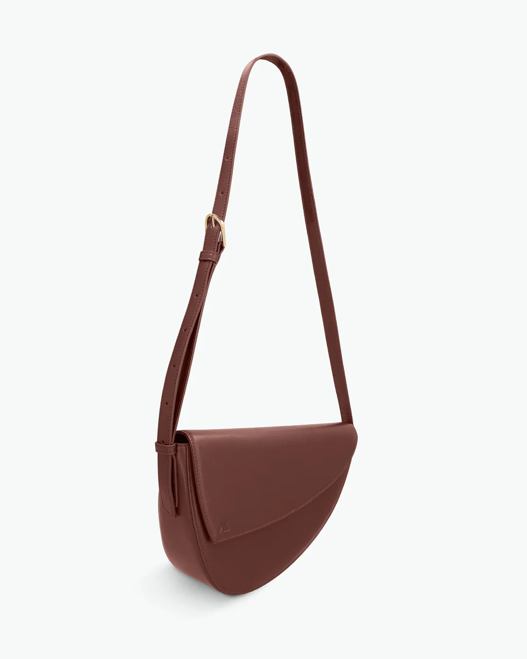 Rebel Cross Body - soft touch chestnut brown - Image 4