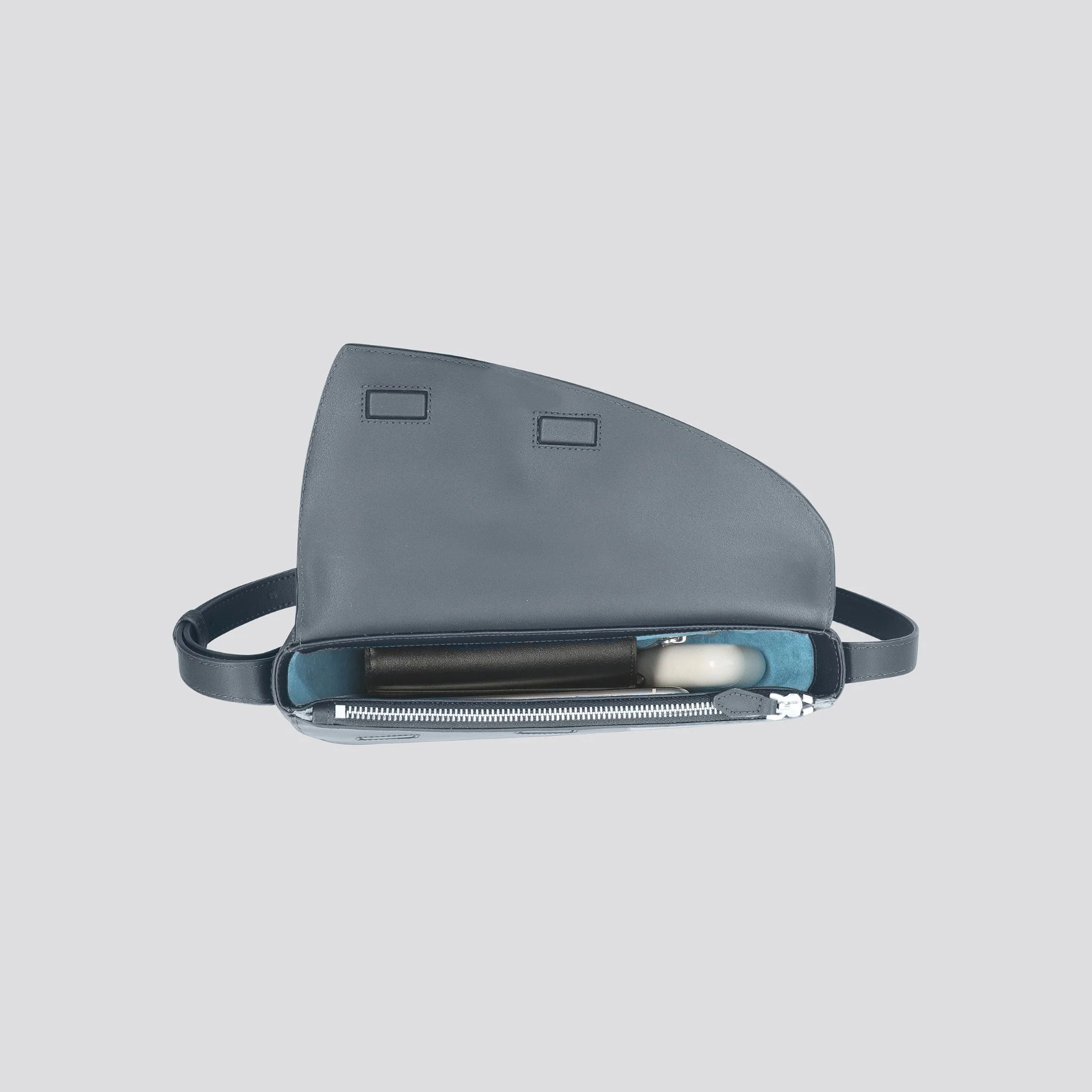 Rebel Cross Body - soft touch steel blue - Image 2