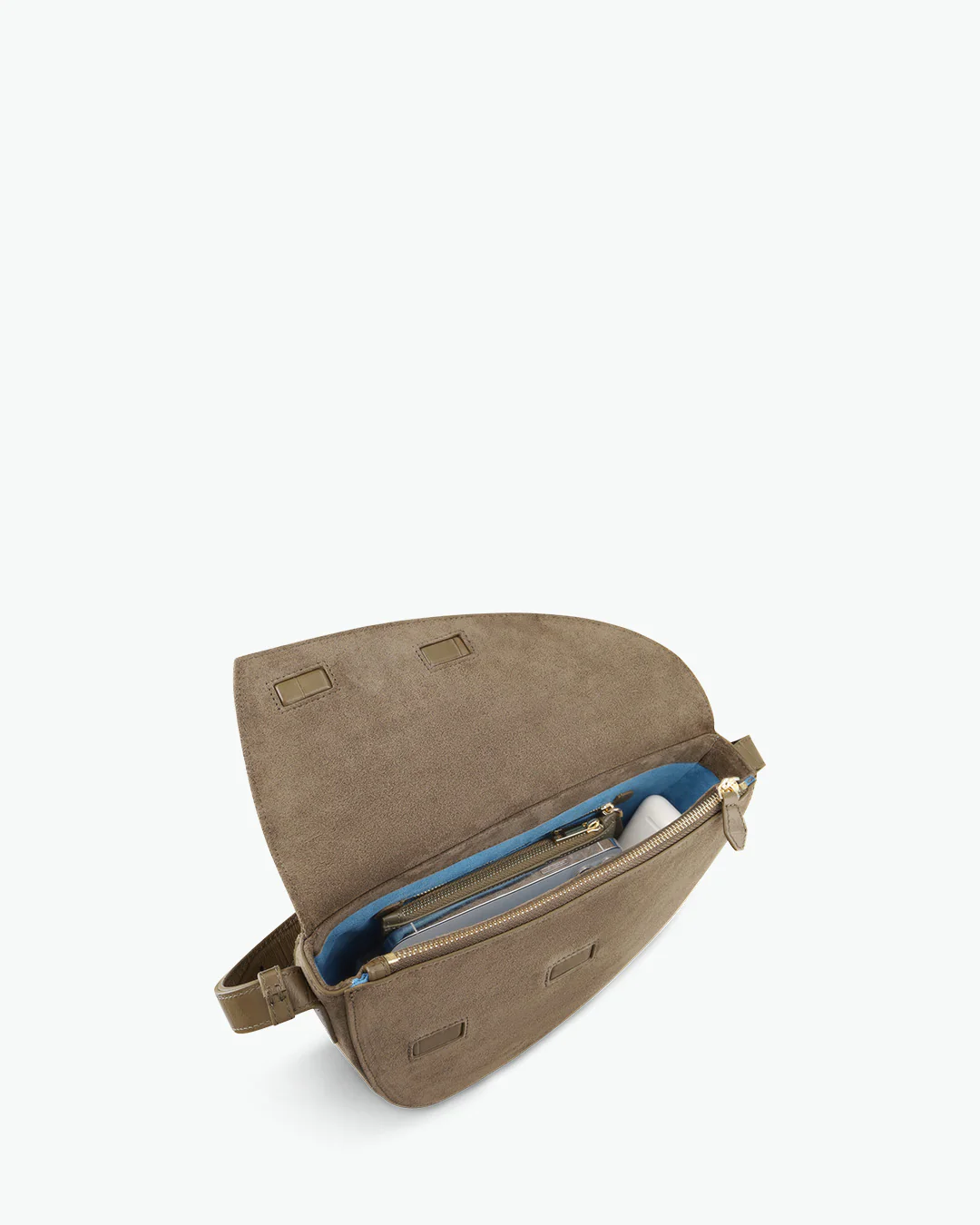 Rebel Cross Body - suede urban sage - Image 2