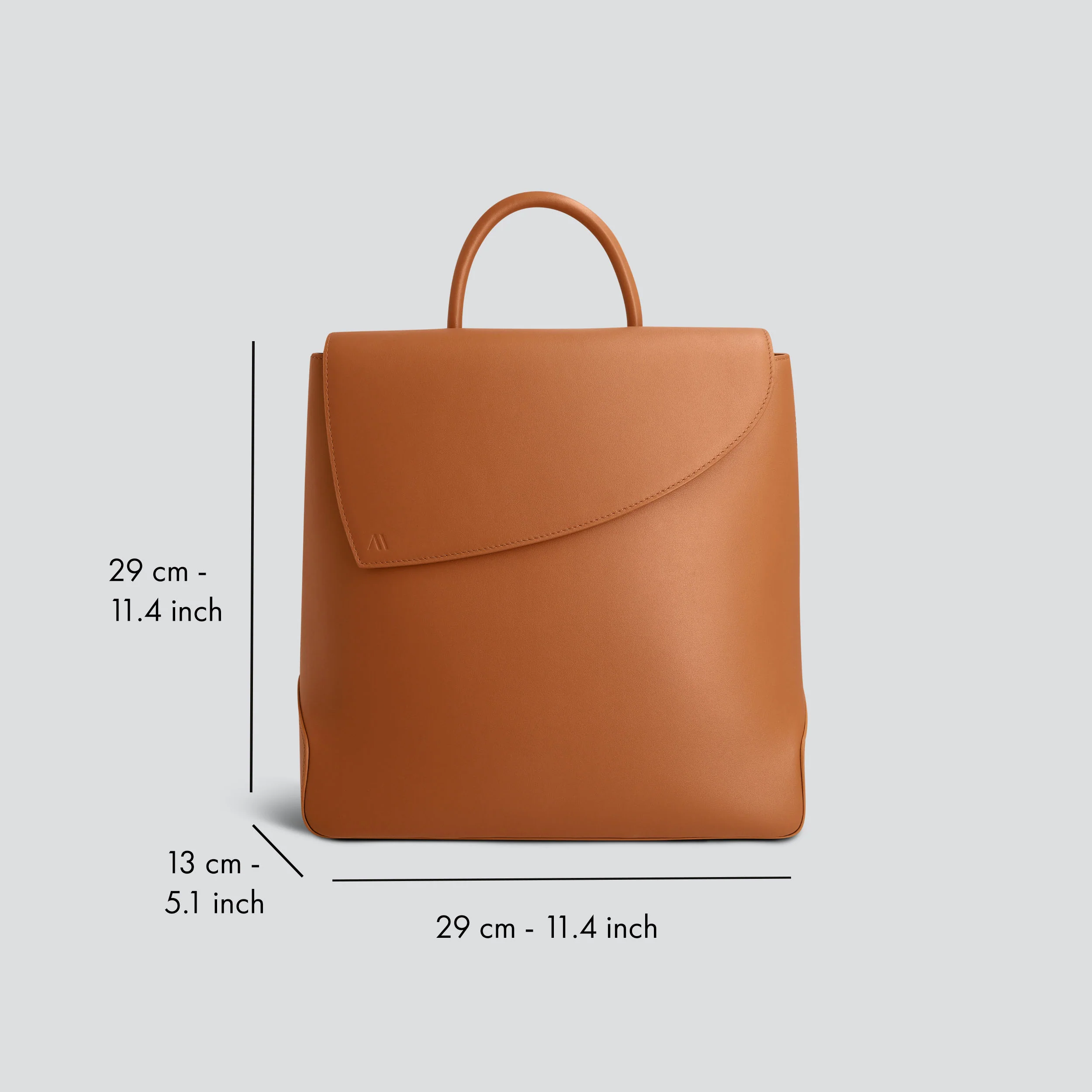 Rebel Mini Backpack - soft touch cognac - Image 4