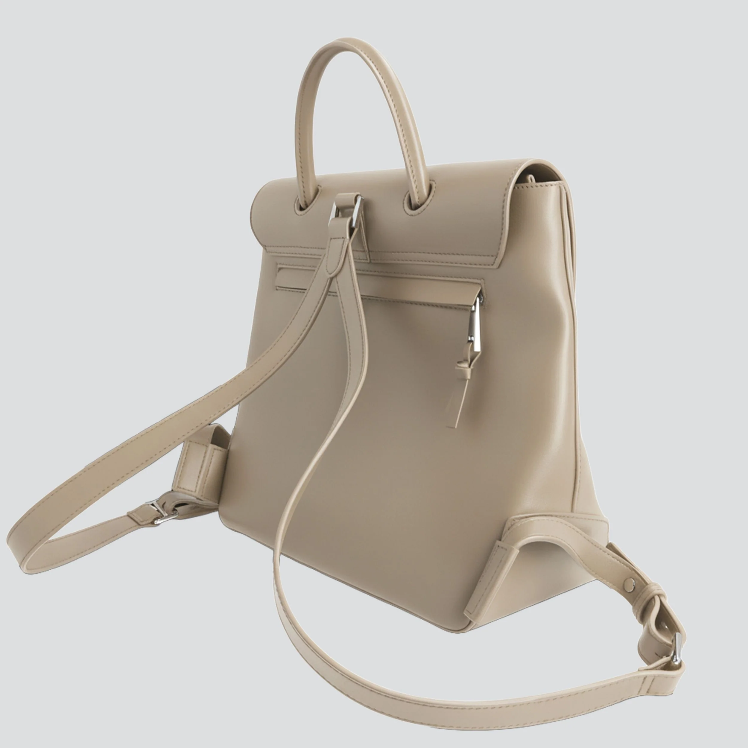 Rebel Mini Backpack - soft touch greige taupe - Image 3