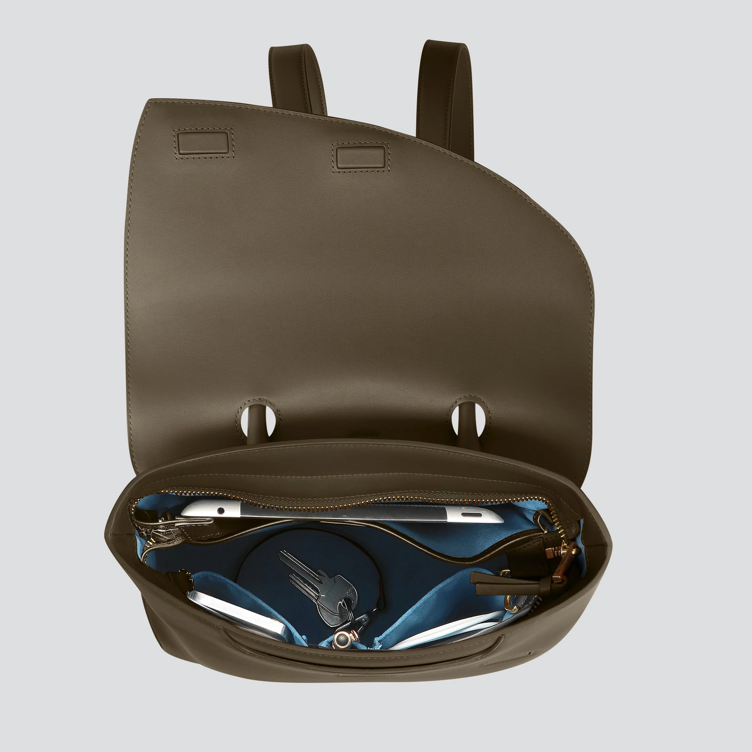 Rebel Mini Backpack - soft touch hunter khaki - Image 3