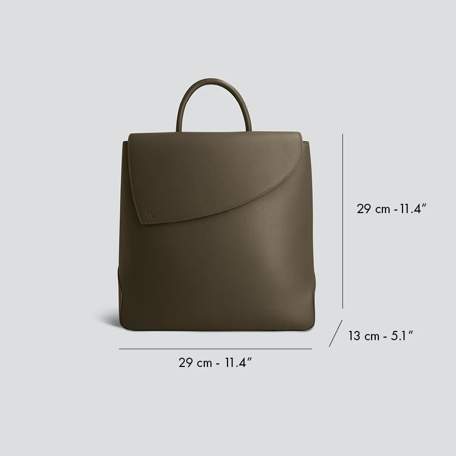 Rebel Mini Backpack - soft touch hunter khaki - Image 6