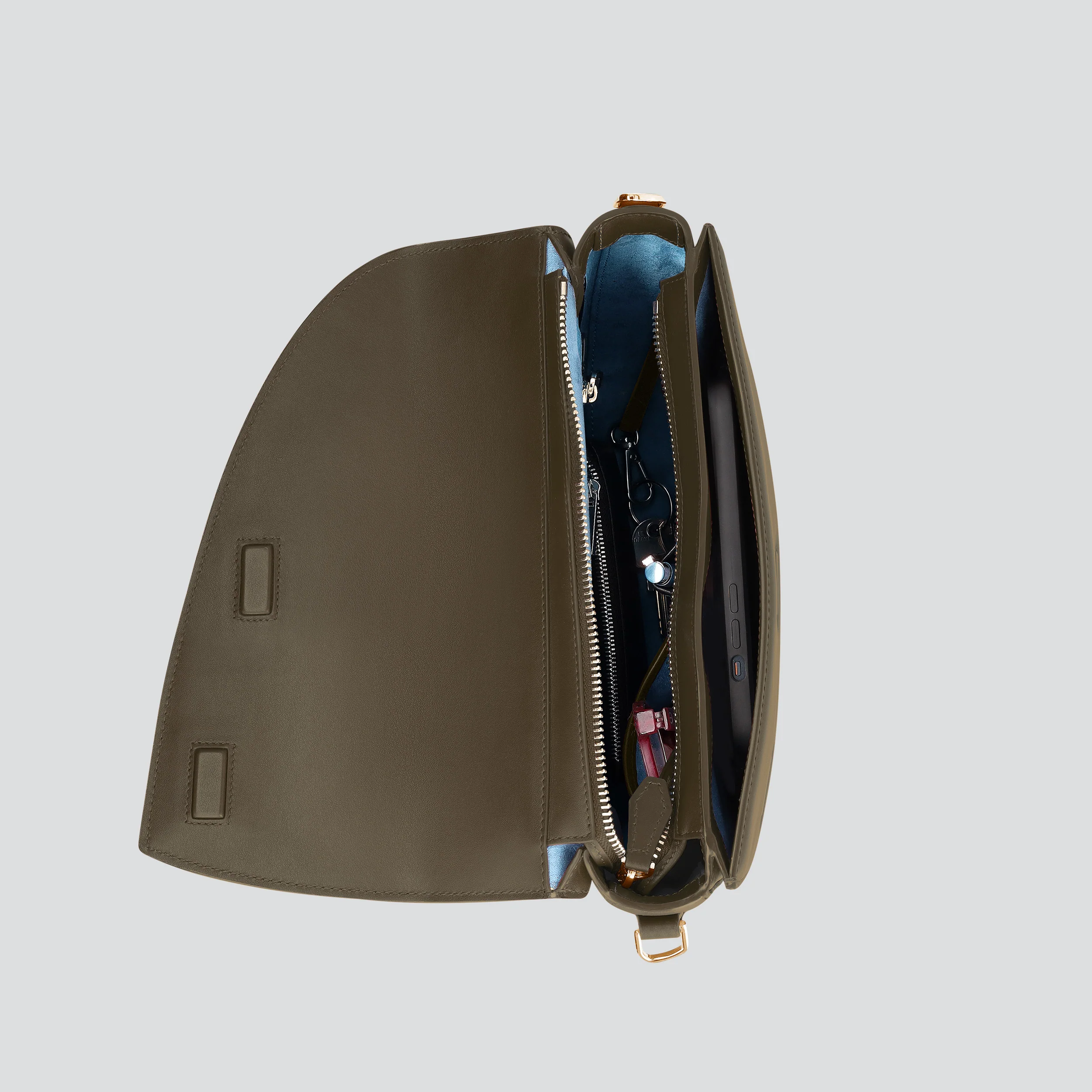 Rebel Saddle Bag - soft touch hunter khaki - Image 3