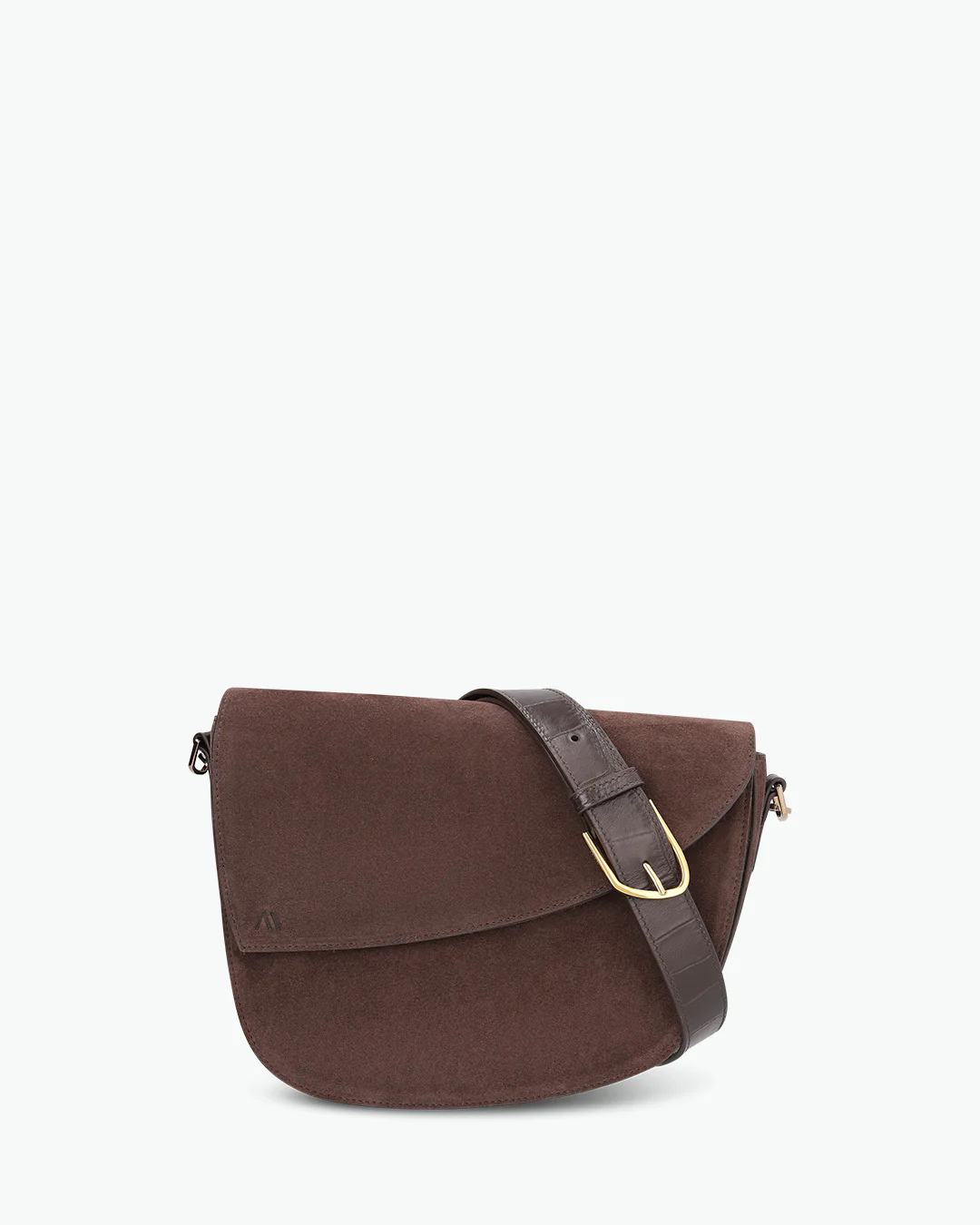 Rebel Saddle Bag - suede espresso