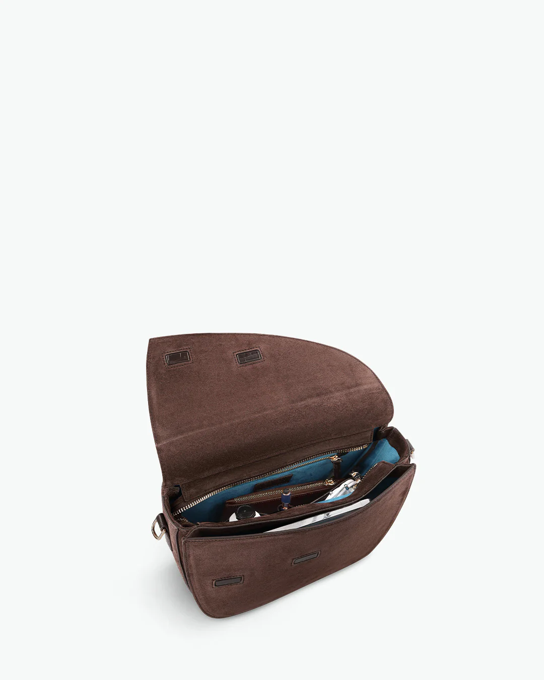 Rebel Saddle Bag - suede espresso - Image 3