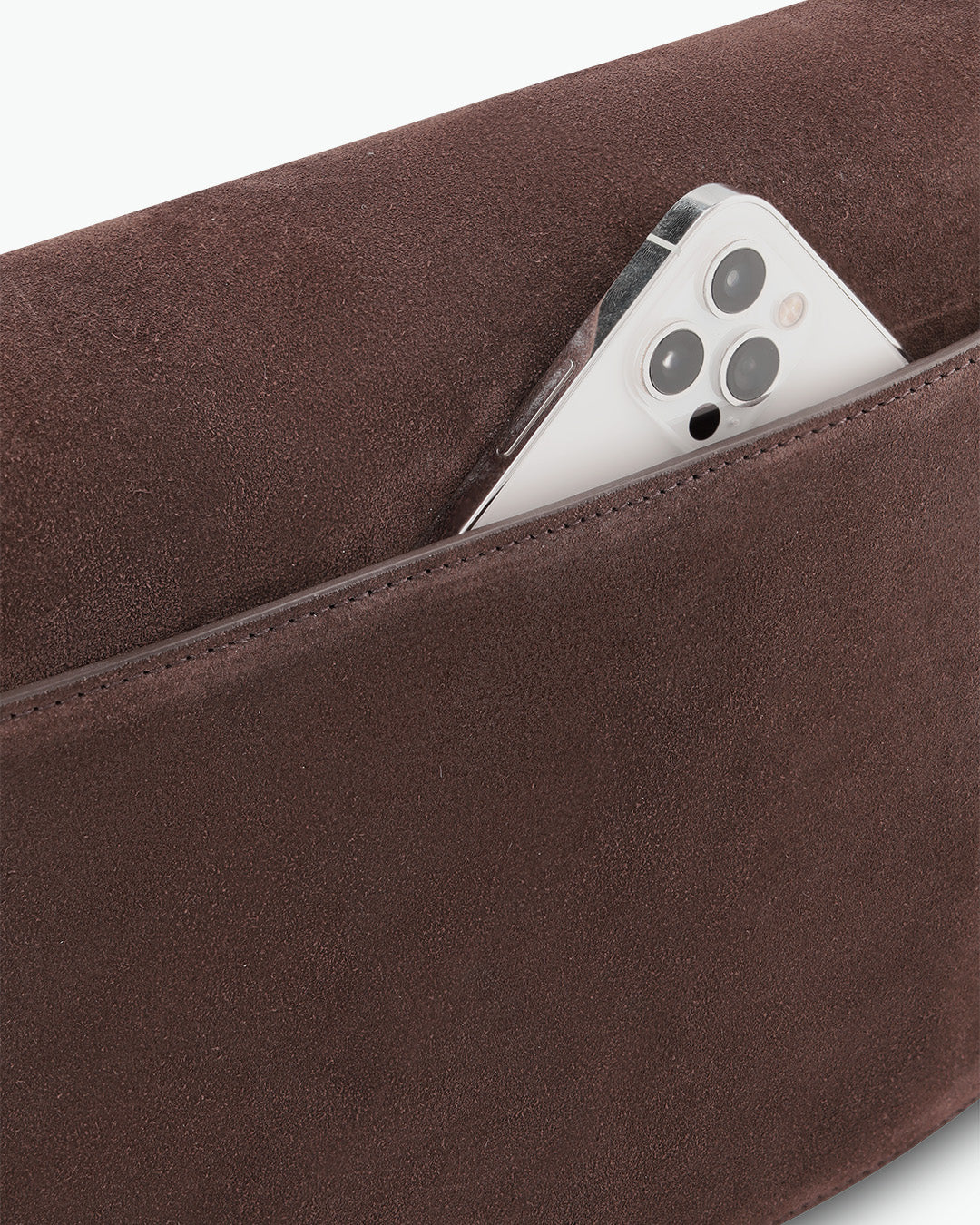 Rebel Saddle Bag - suede espresso - Image 4