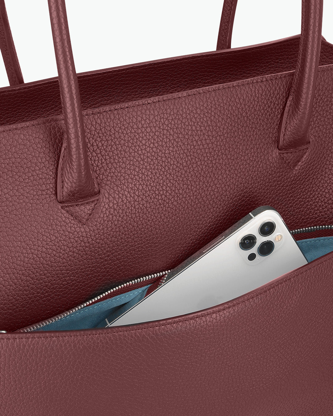 Voyager - grain dark burgundy - Image 5