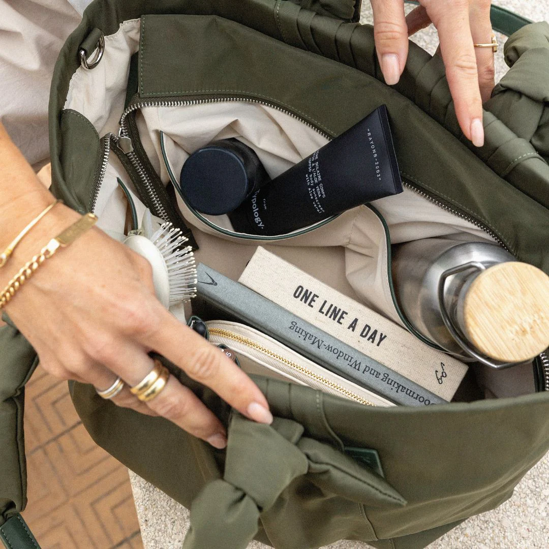 Weekend bag - khaki - Image 6